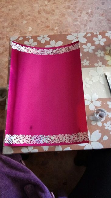 Mi cartel" bienvenidos a mi boda" hecho por mí - 4
