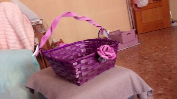 Cestitas para niñas pétalos - 2