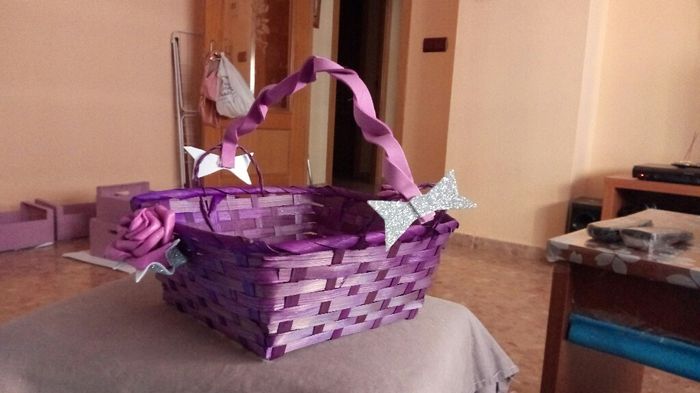 Cestitas para niñas pétalos - 3