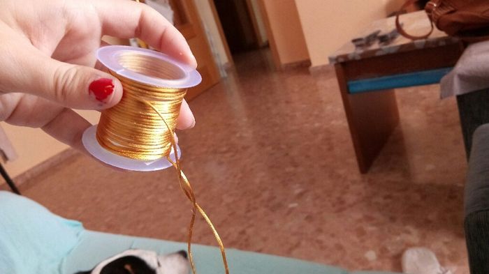 Tocado porcelana fria hecho por mi. - 1