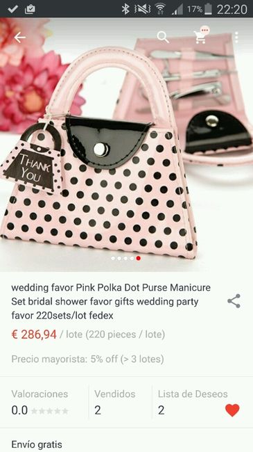 Regalo para los invitados - 1