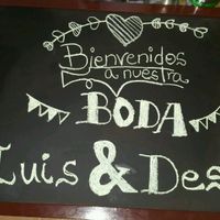Mi pizarra de bienvenida diy. - 1
