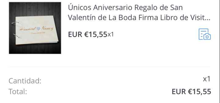 Libro de firmas low cost - 1