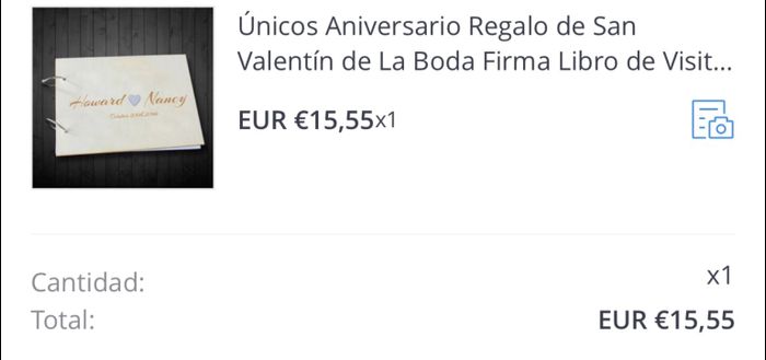 Libro de firmas low cost - 1