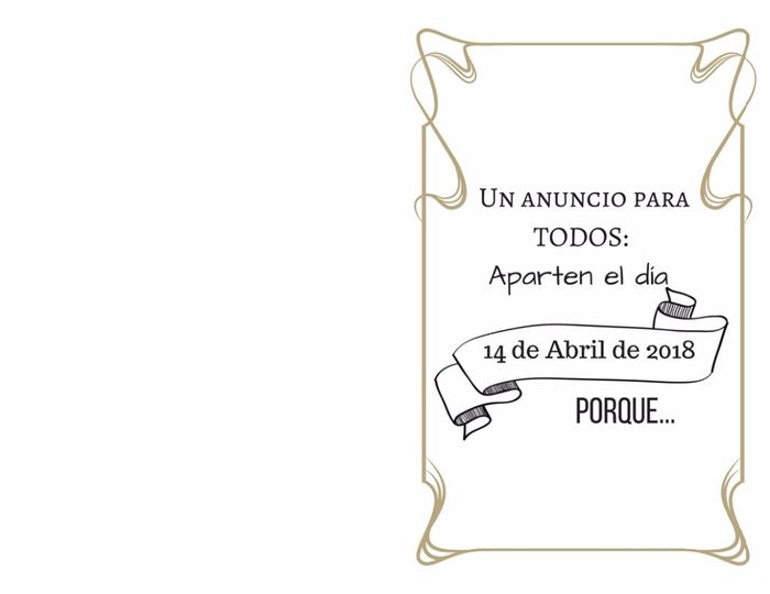 1era parte de la invitación