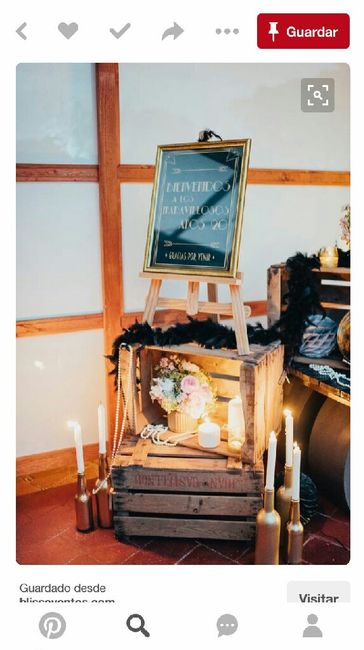 Mi cartel" bienvenidos a mi boda" hecho por mí - 1