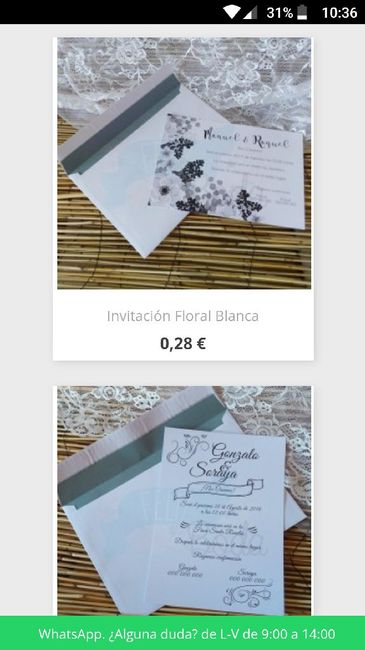  Invitaciones baratas!! - 1