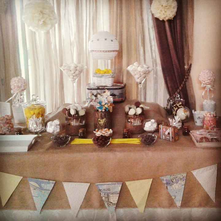 Copas altas y candy bar - 1