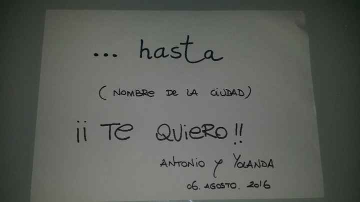 Intercambios carteles de amor por el mundo - 1