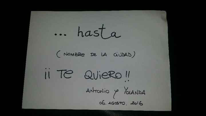 Ayudenme y las ayudo! carteles mi amor por ti 2016 - 1