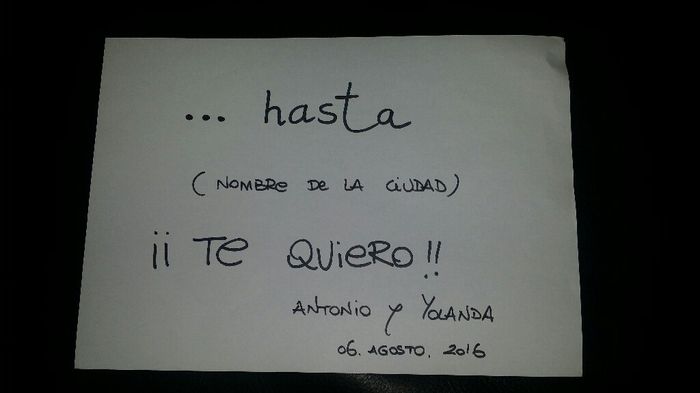 Carteles de ciudades regalo novio - 1