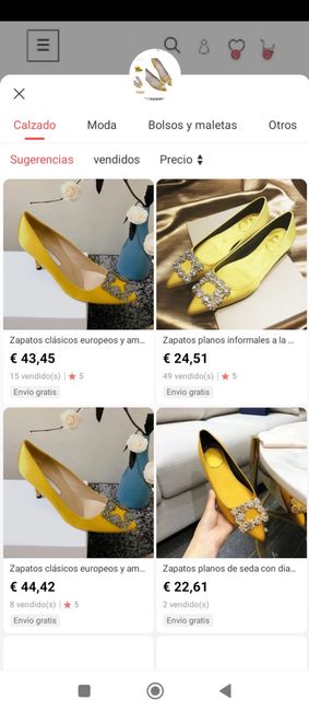Zapatos de Novia de menos 200€ 2