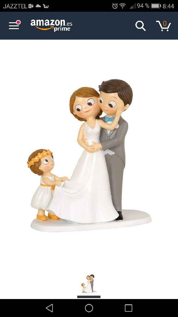 2 bodas, 2 cake toppers. ¿Cuál prefieres? - 1