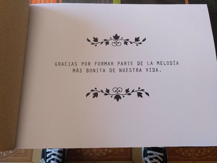 Nuestro libro de firmas ya está aquí!!! - 2