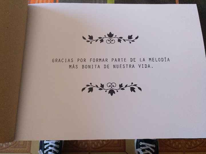 Nuestro libro de firmas ya está aquí!!! - 2