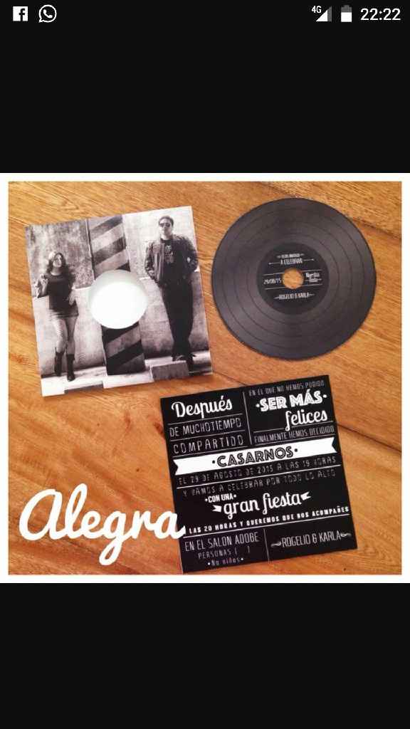 Invitaciones de boda - 1