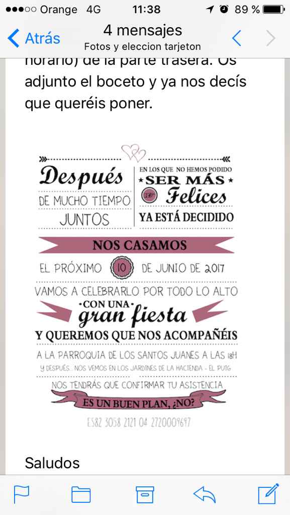 Nuestras invitaciones ! - 1