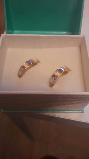 Nuestras alianzas y el reloj para él!😍 - 2