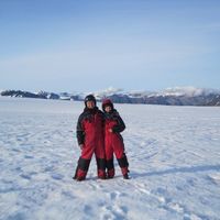 Glaciar: excursión en moto de nieve