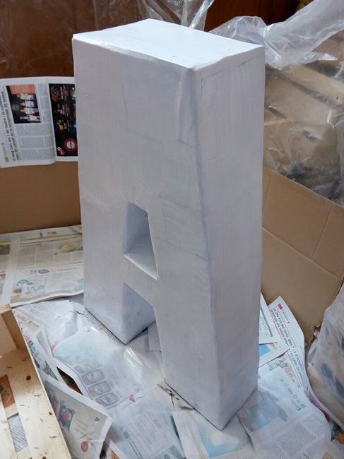 Letras gigantes diy - 2