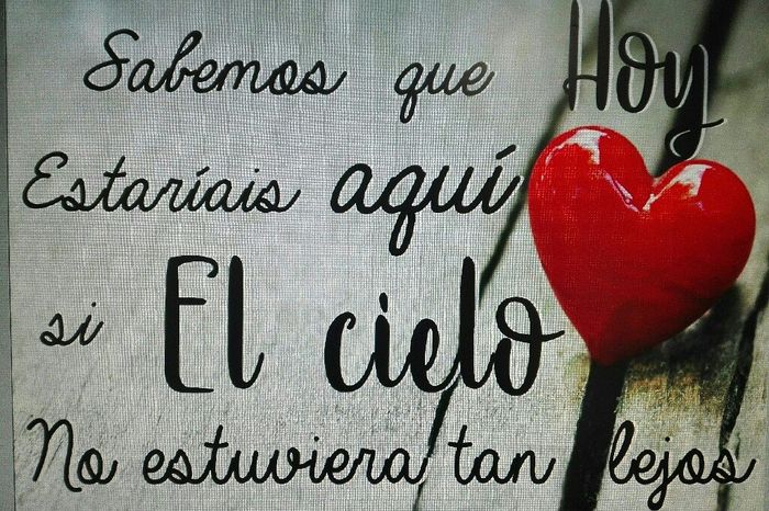 Cartel seres queridos - 1