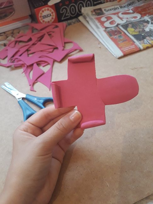 Rosas de goma eva diy - 8