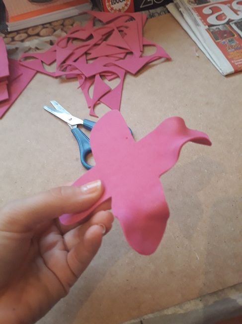 Rosas de goma eva diy - 10