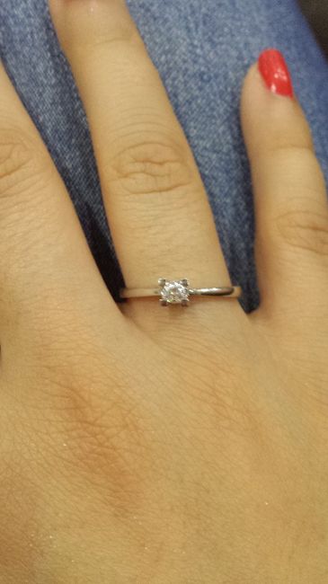 ¡Comparte una foto de tu anillo de pedida! - 1