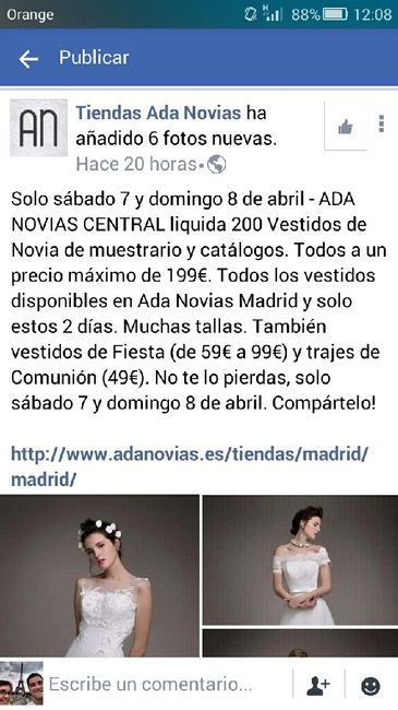 Fin de semana Outlet Ada Novias Madrid - 1