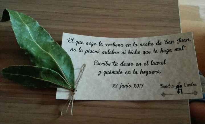Las cositas de mi boda - 1