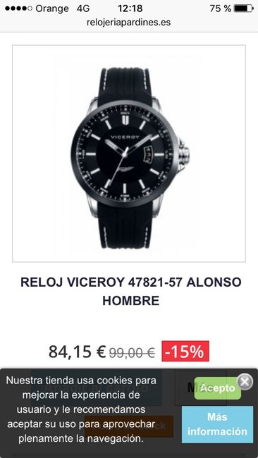 Me ayudais a elegir el reloj del novio?? - 1