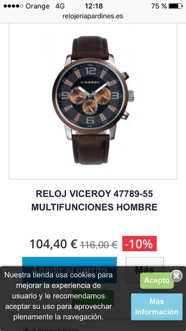 Me ayudais a elegir el reloj del novio?? - 2