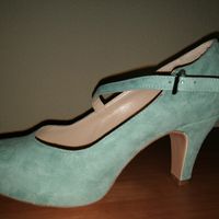 Mis zapatos verde mar - 2