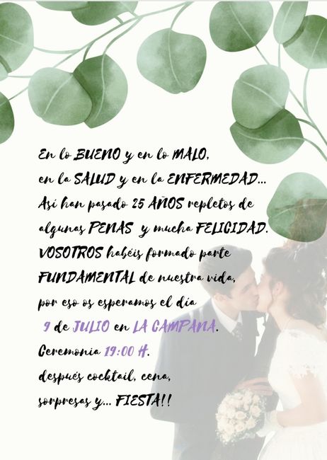Texto para invitaciones 4