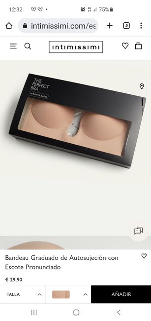 Sujetador adhesivo push up 3