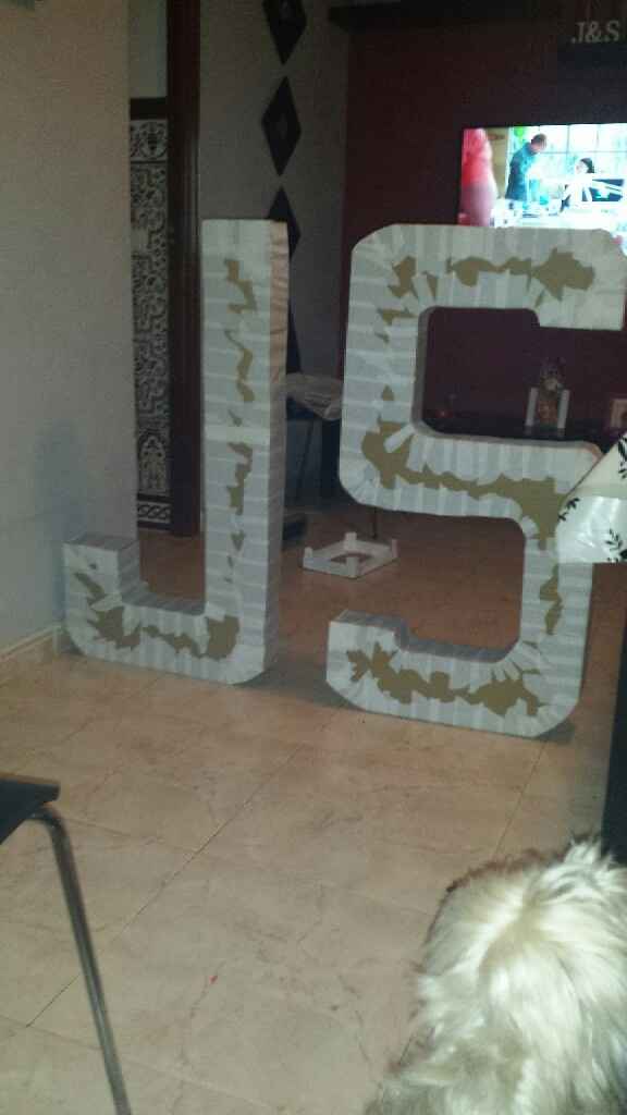 Empiezo mis letras gigantes!!! - 1