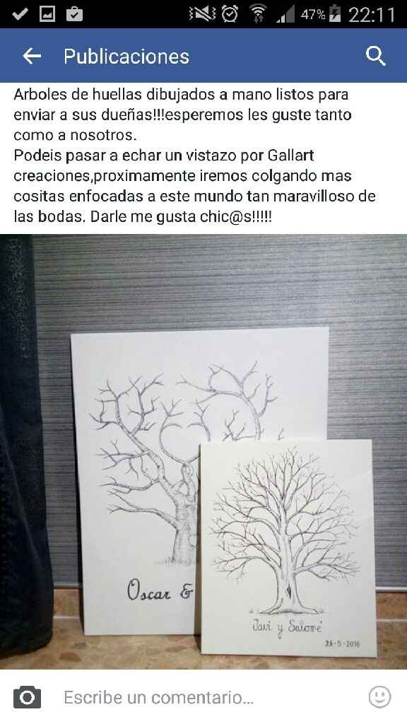 Árbol de huellas-ayuda - 1