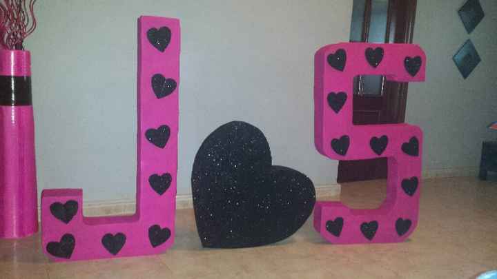 X fin mis letras gigantes terminadas - 1