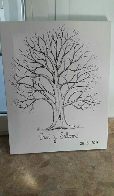Árbol de huellas - 1