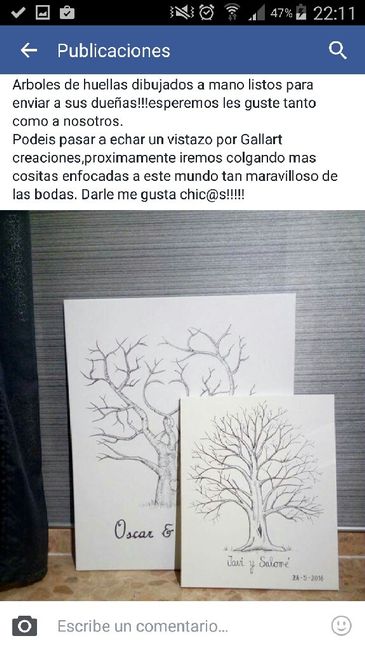 Árbol de huellas-ayuda - 1