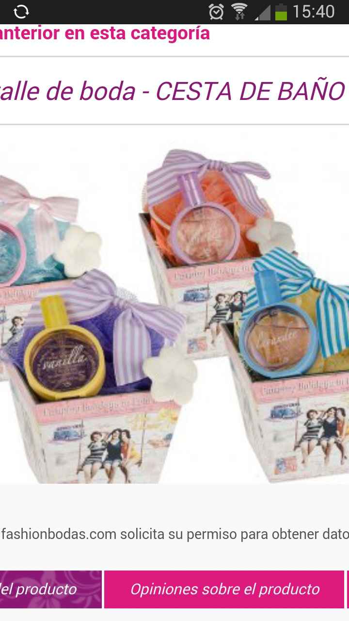 Cestas baño regalo invitados - 2