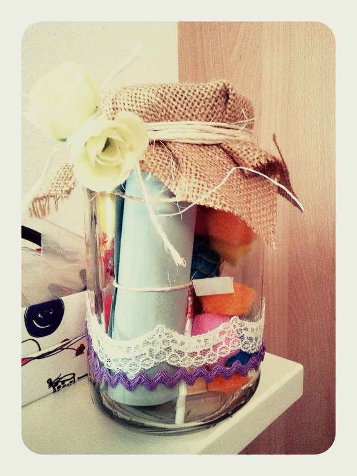 Tarrito handmade para pedirle a mi amiga q sea mi testigo de boda!!!! - 1