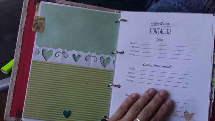 Agenda de boda!!!! - 1