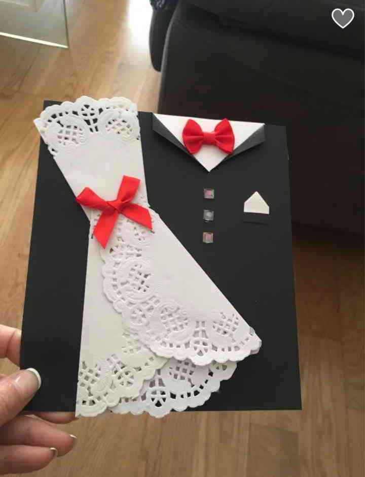 ¿Como serán vuestras invitaciones, creaciones vuestra o diseñadas por vosotros o os la harán? - 1