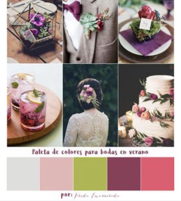 Crea la paleta de colores de tu boda - 4