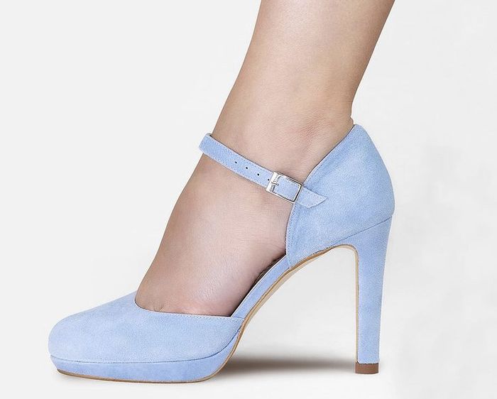Blue shoes - 1