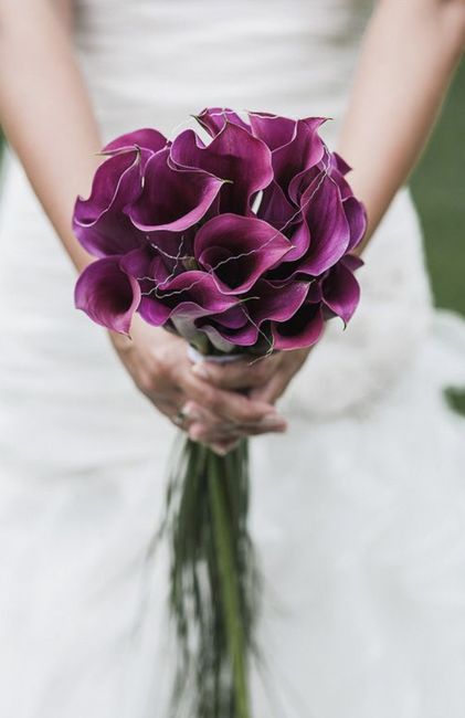 💜💟ramos de novia morados 💟💜 - 6