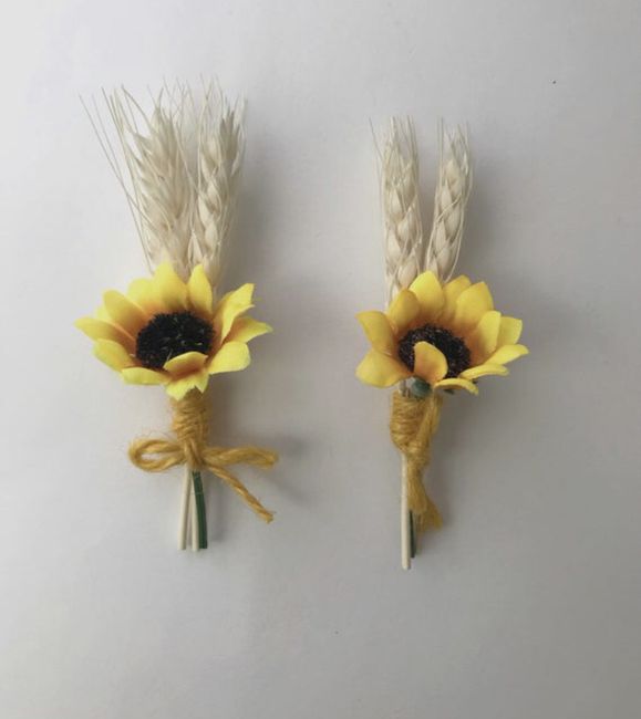 Ramo de girasoles, prendido? - 2