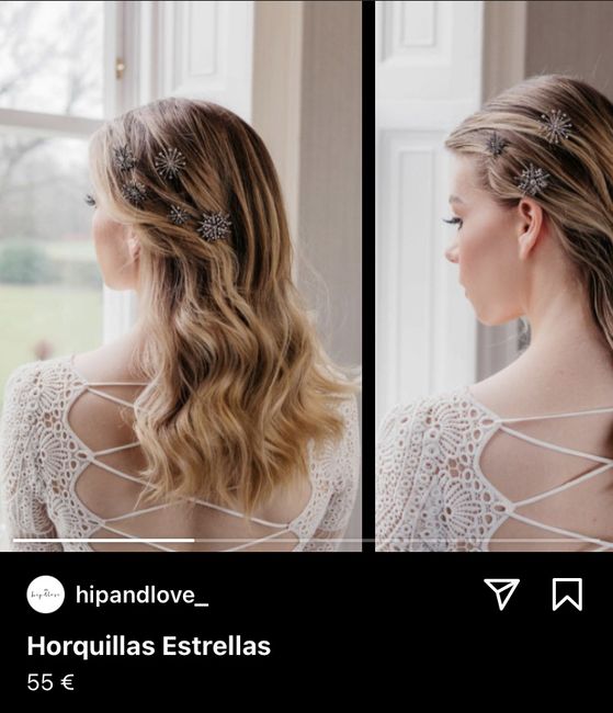 Comprar horquillas de estrellitas tipo boho - 1