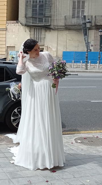 Vestido de novia boho chic 3